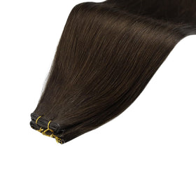 Full Shine Hair Extensions in use during a styling session