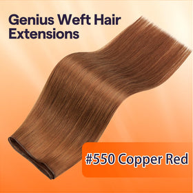 Full Shine Hand Tied Weft Hair Extensions 22 Inch packaging