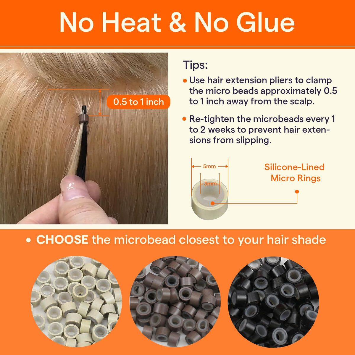 Full Shine I Tip extensions displayed in packaging