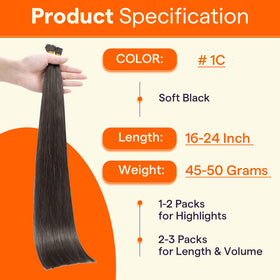 Full Shine I Tips Hair Extensions Mocha Brown lifestyle scene