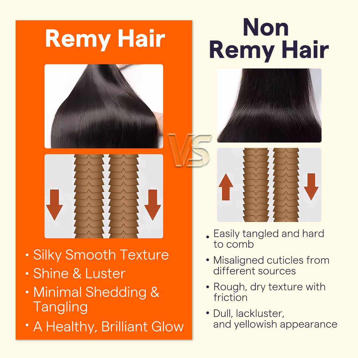 Full Shine Invisible Weft Hair Extensions on a model