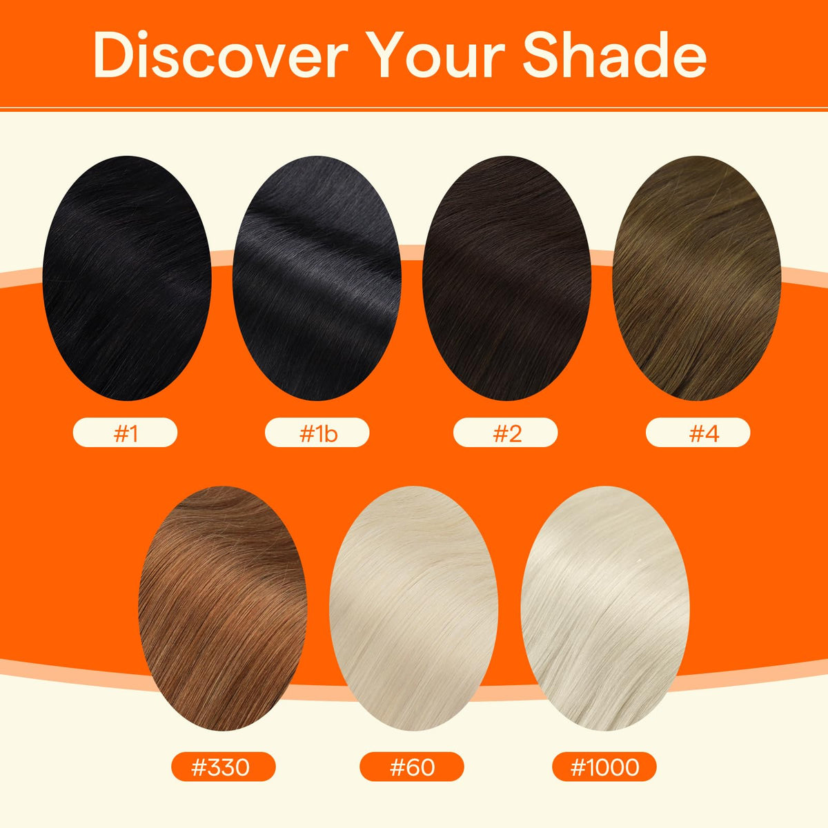 Full Shine Microlink Hair Extensions with styling tools
