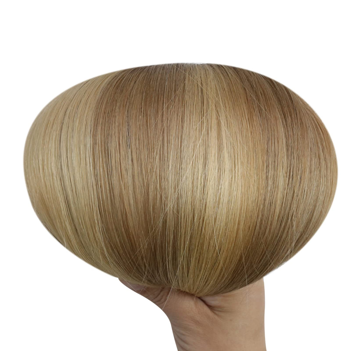 Full Shine Tape In Extensions displayed on a mannequin