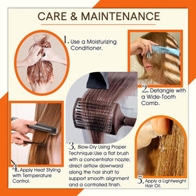 Full Shine Tape In Hair Extensions back view