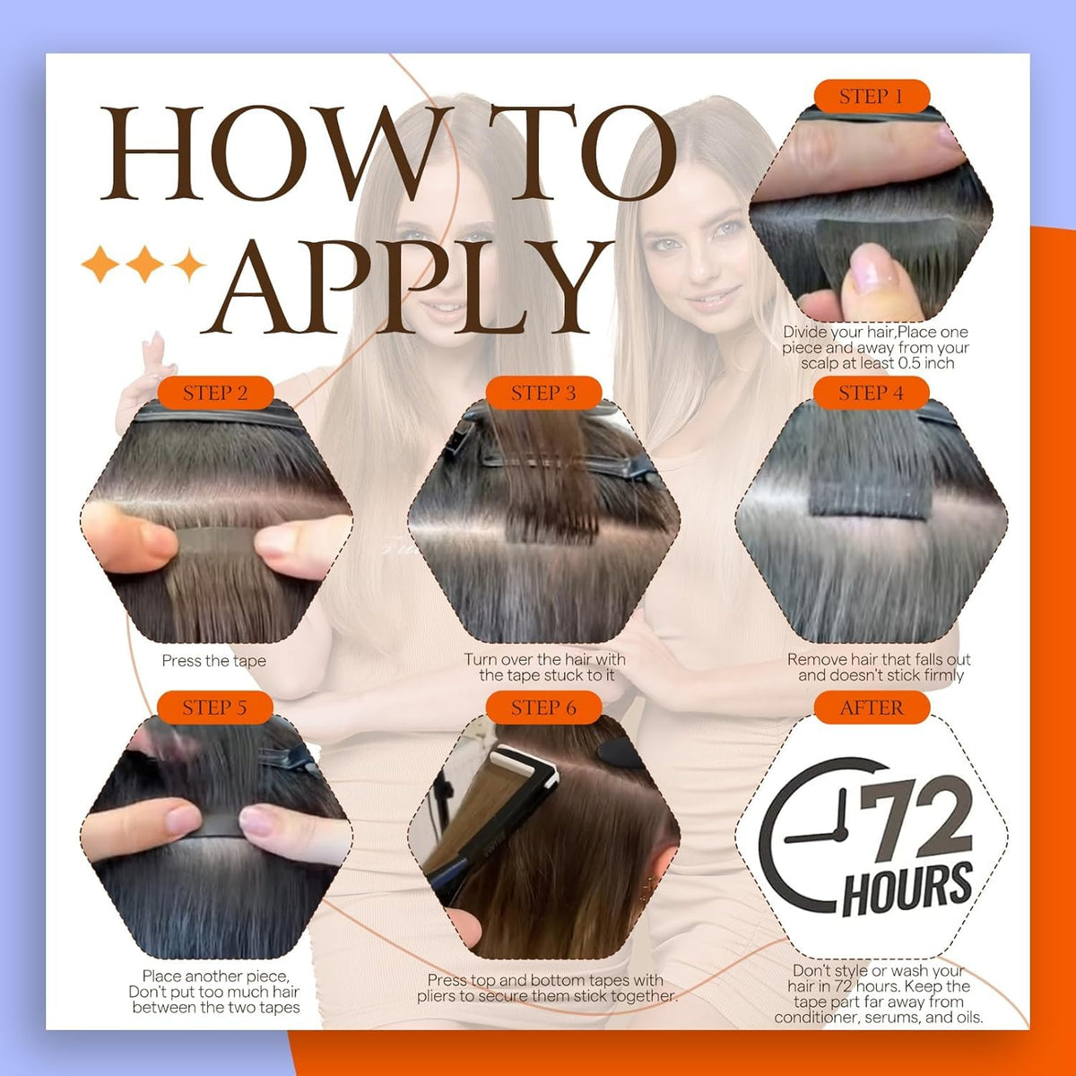 Full Shine Tape in Hair Extensions Jet Black 18 Inch styling options