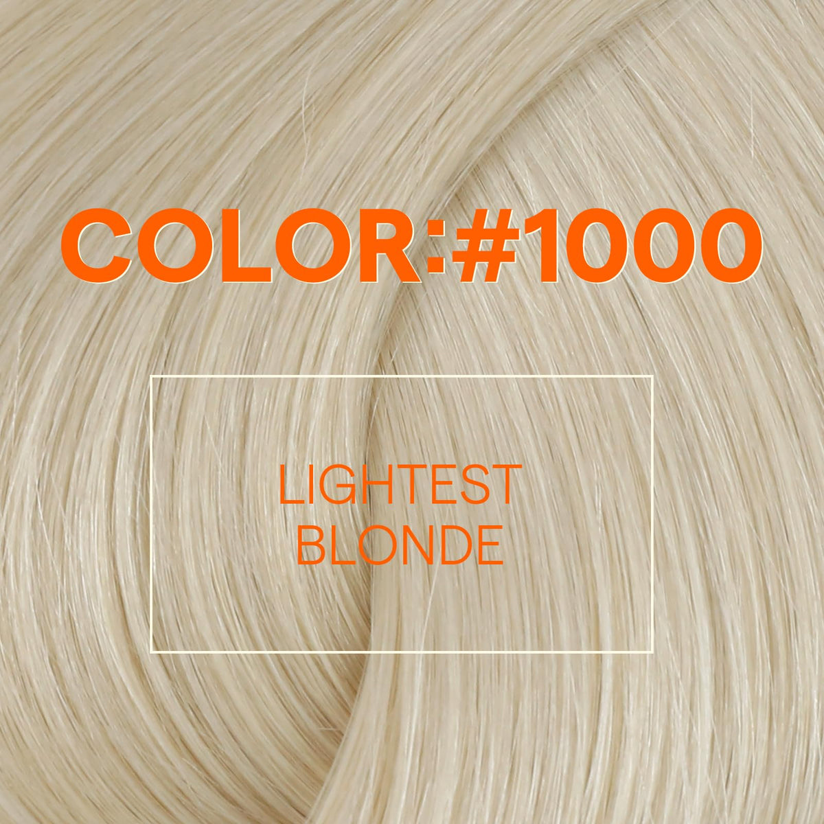Full Shine Weft Hair Extensions 18 Inch White Blonde styled