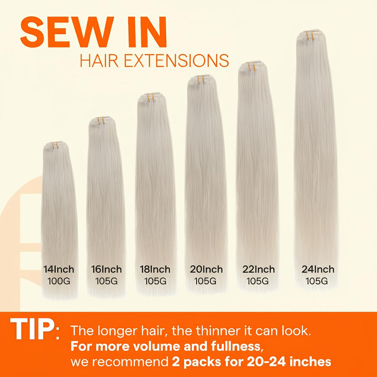 Full Shine Weft Hair Extensions 20 Inch Copper installation method