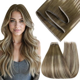 Full Shine Weft Hair Extensions 24 Inch pack front view
