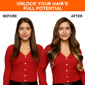 Full Shine Weft Hair Extensions displayed on a mannequin