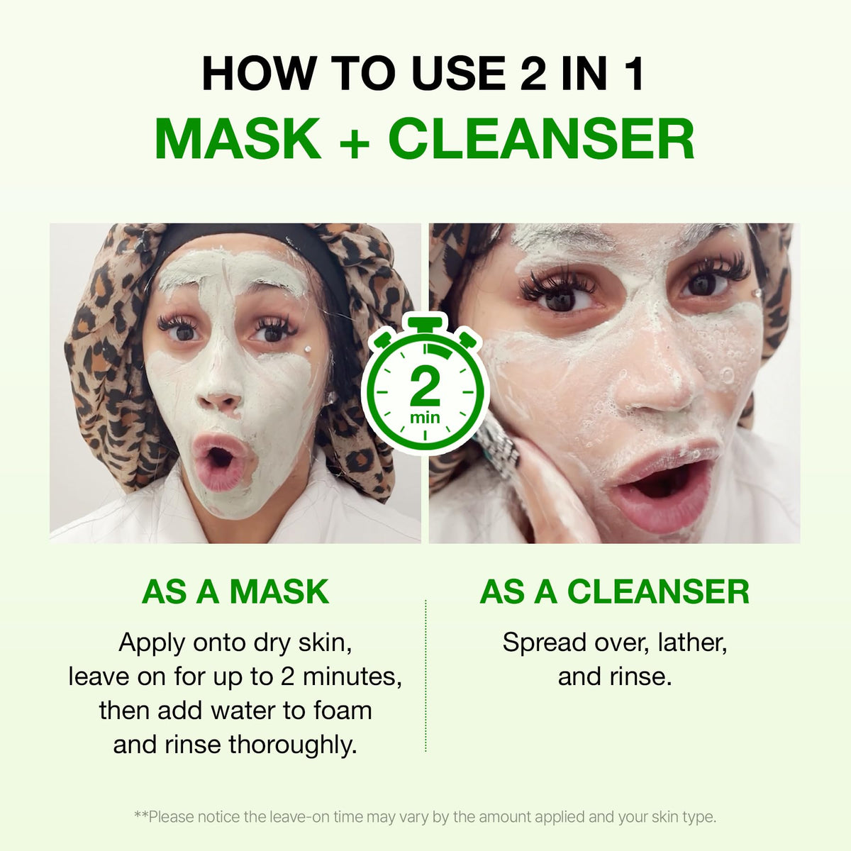 FULLY Green Tomato Pore Clay Mask Cleanser lifestyle scene on bathroom counter