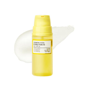 FULLY Lemon Vita Bubble Facial Serum front view with packaging