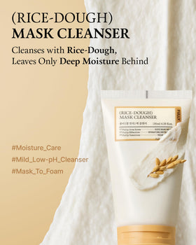 FULLY Rice Dough Mask Cleanser texture close-up