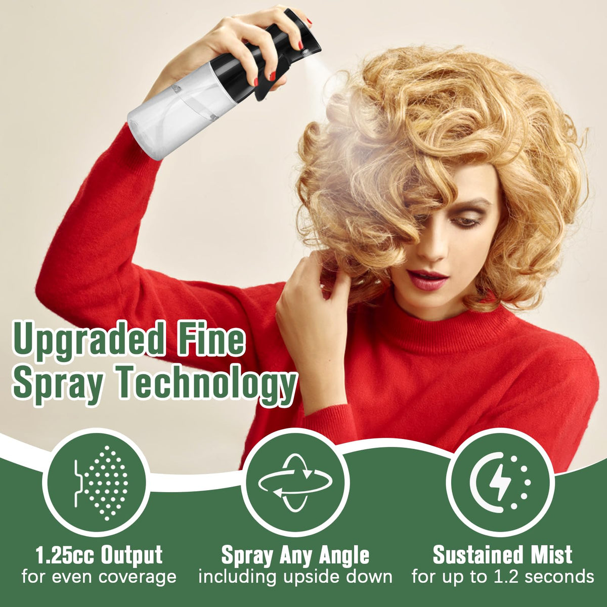 Fun Gift Continuous Water Mister Spray Bottle for plant watering