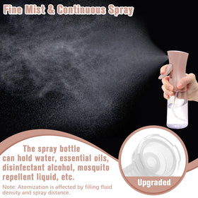 Fun Gift Spray Bottle 200ml in use for hair care