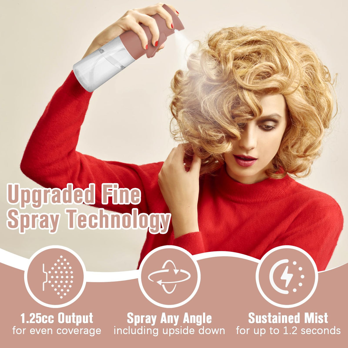 Fun Gift Spray Bottle 200ml packaging display