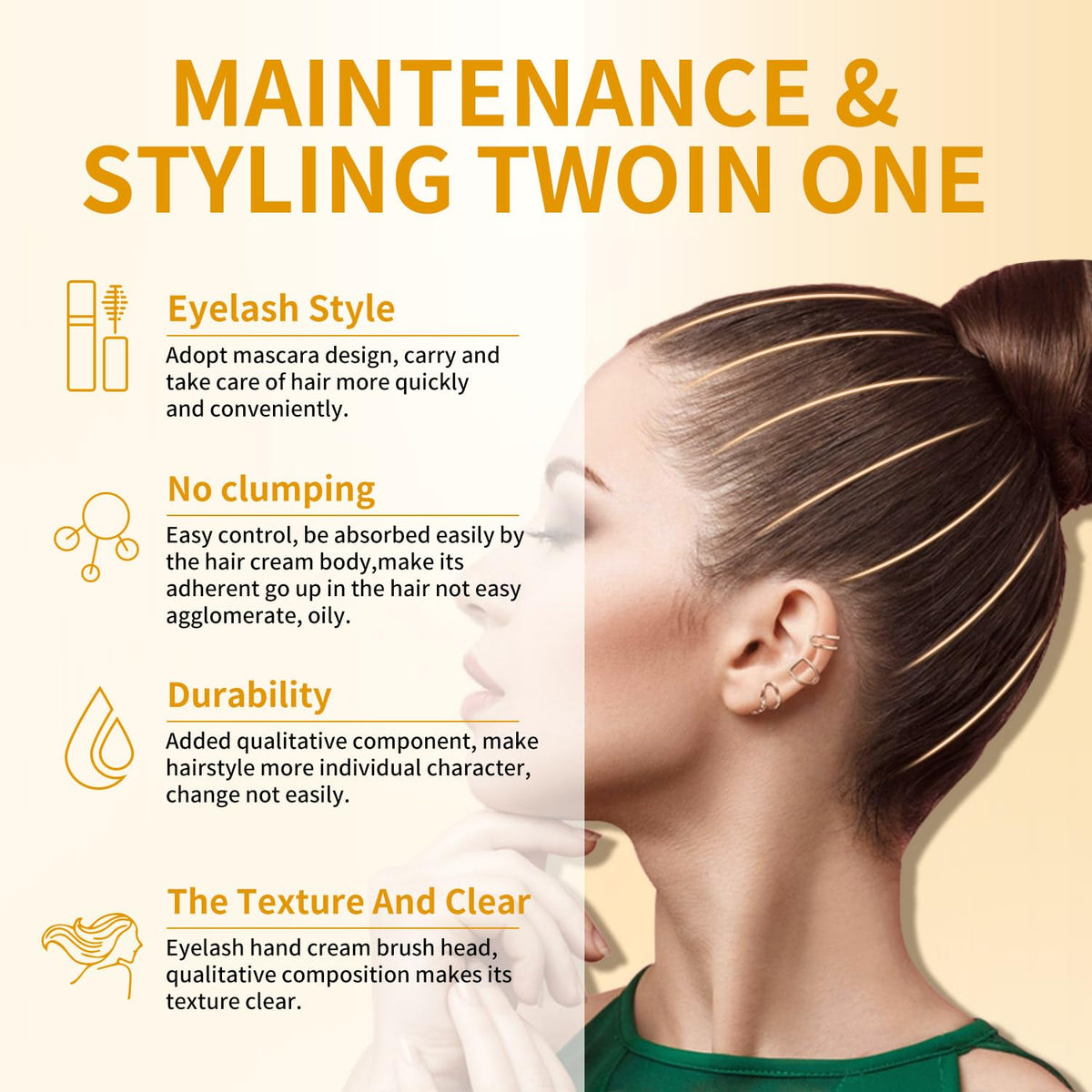 FUNAN Hair Mascara lifestyle use in a salon