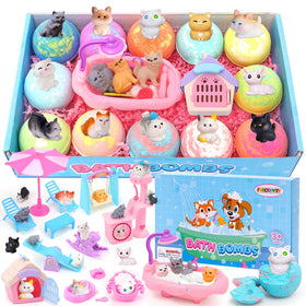 FUNCREVITY bath bombs for kids in gift box