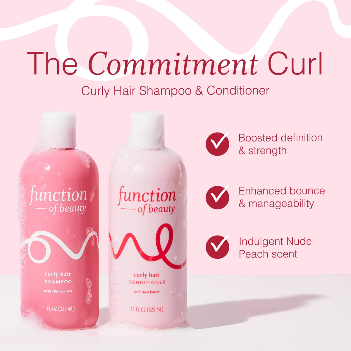 Function of Beauty Curly Hair Conditioner 11 oz front view