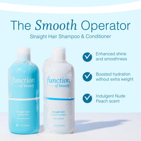 Function of Beauty Straight Hair Conditioner 22 oz front view