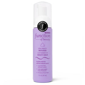 Function of Beauty Wavy Hair Mousse front view 7 fl oz