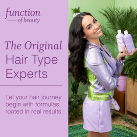 Function of Beauty Wavy Hair Mousse packaging details