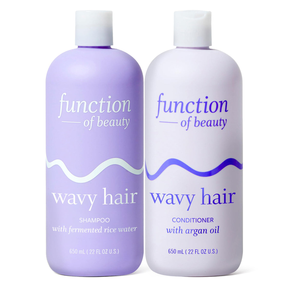 Function of Beauty Wavy Hair Shampoo 22oz front view