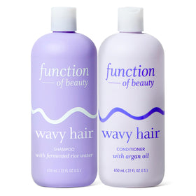 Function of Beauty Wavy Hair Shampoo 22oz front view