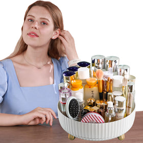 funest Makeup Organizer with easy access to stored items