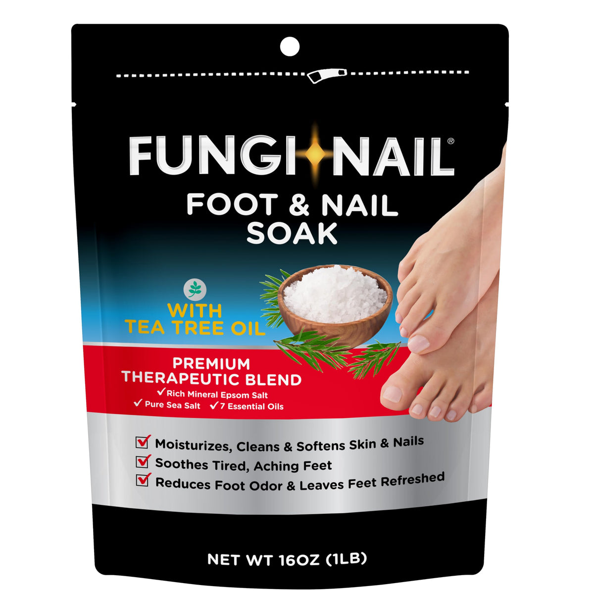 Fungi-Nail Foot & Nail Soak 1 Pound packaging front view