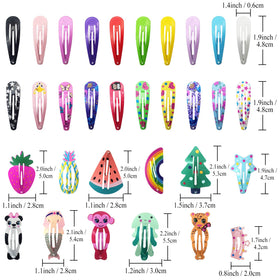 Funtopia star and crown hair clips collection