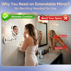 FUNTOUCH 9-inch mirror packaging in gift box