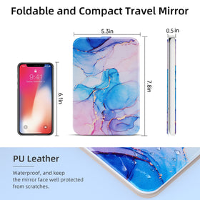 FUNTOUCH Lighted Makeup Mirror 180-degree rotation feature