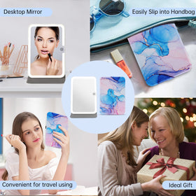 FUNTOUCH Lighted Makeup Mirror packaging