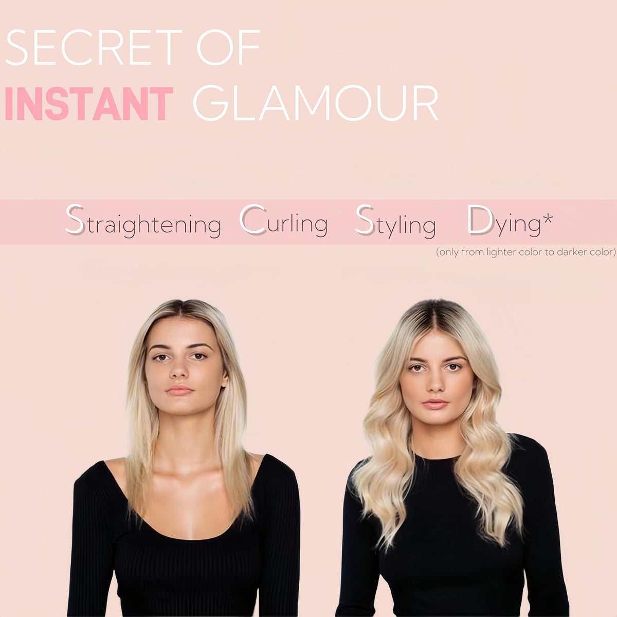 FUOTONBUTY Tape in Hair Extensions displayed against a neutral background