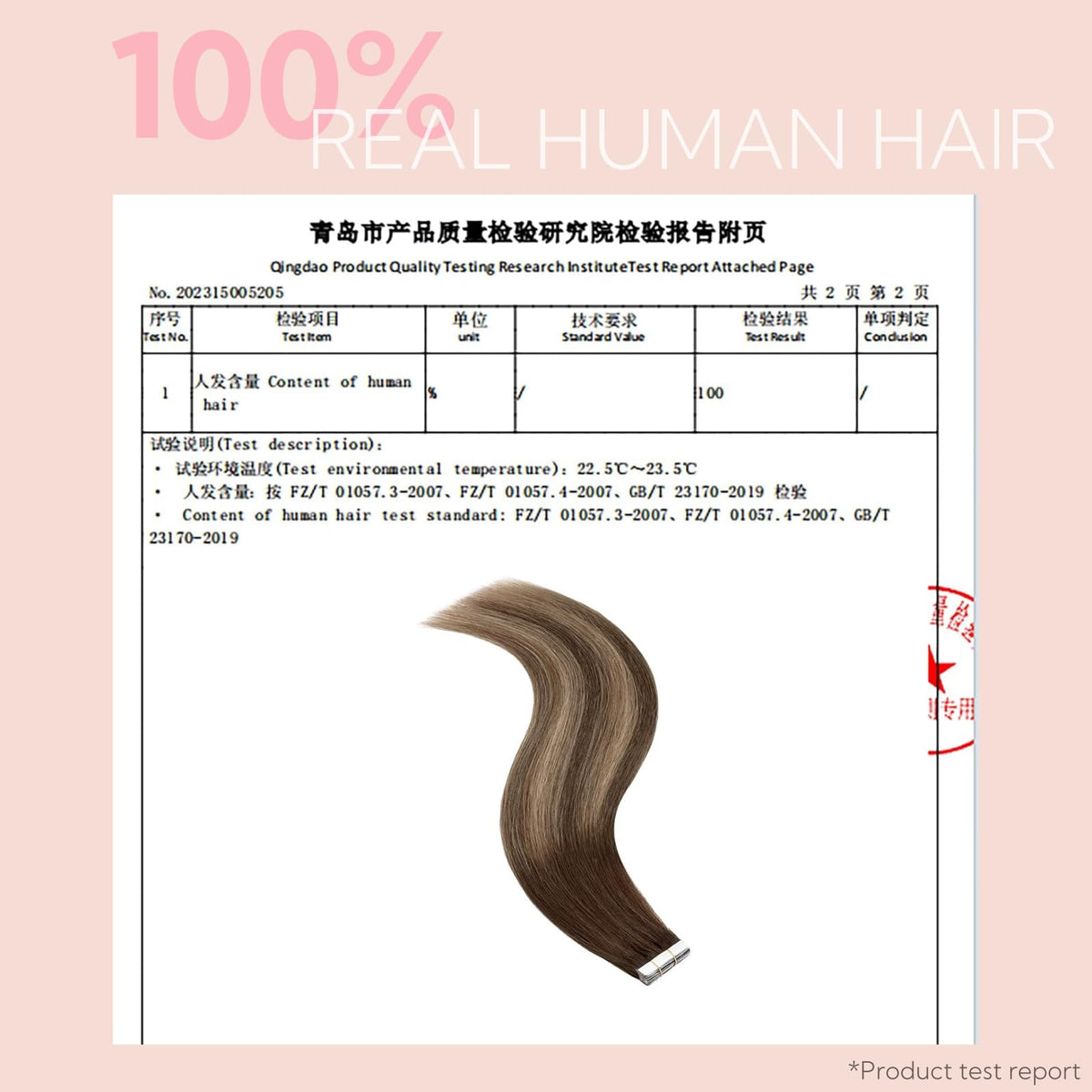 FUOTONBUTY Tape in Hair Extensions showing texture and quality