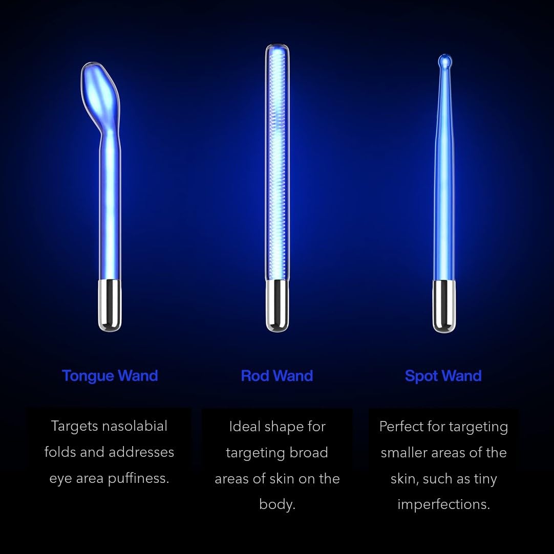 FUSION powered Y-shaped wand for targeted skin