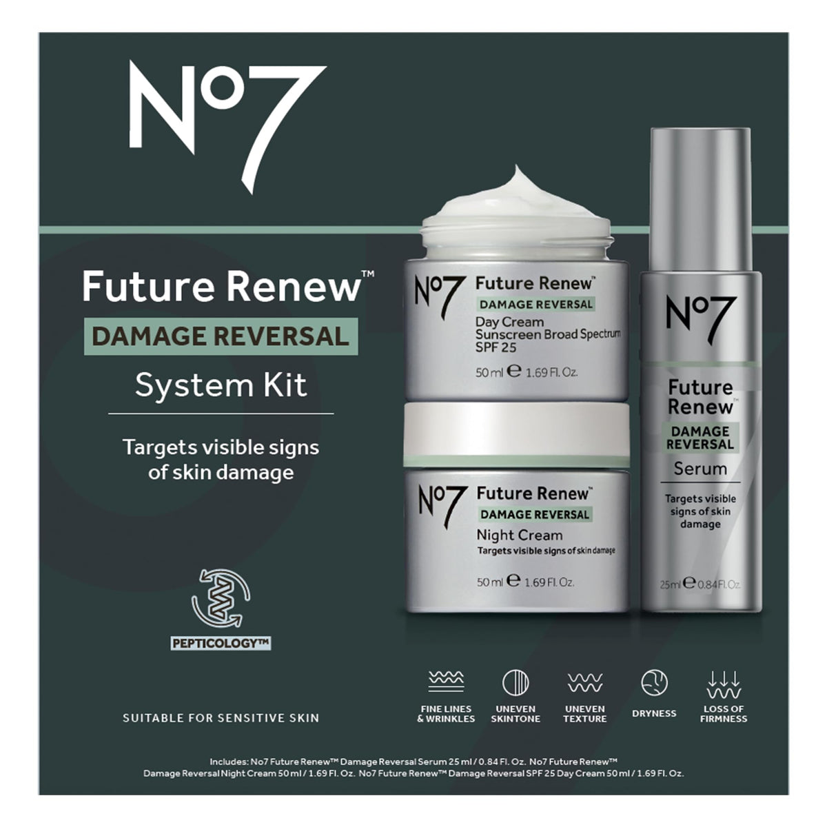 Future Renew Damage Reversal Face Serum bottle front view