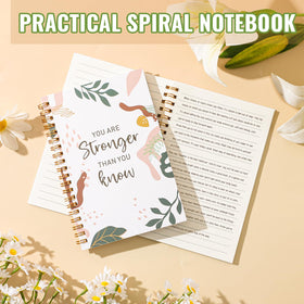 Fuzzy socks and A5 spiral notebook from APRBOX gift basket