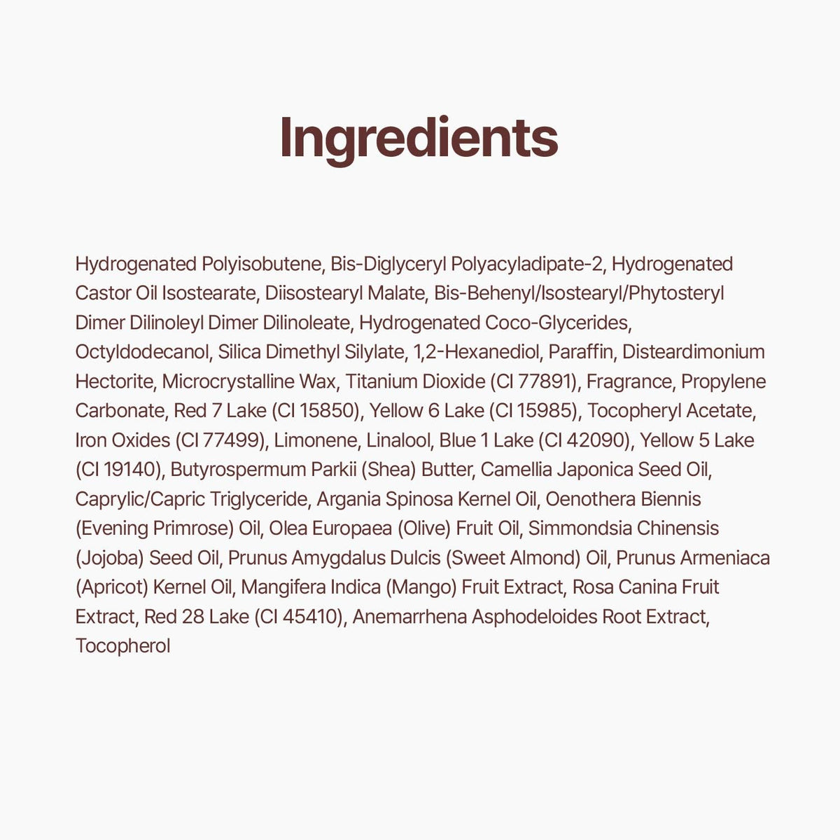fwee 3D Voluming Gloss Currant 30% with other lip care products