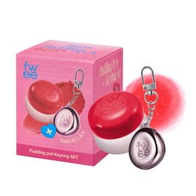 fwee Blurry Pudding Pot Neon Red front view
