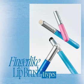fwee Fingerlike Silicone Lip Brush on a makeup table