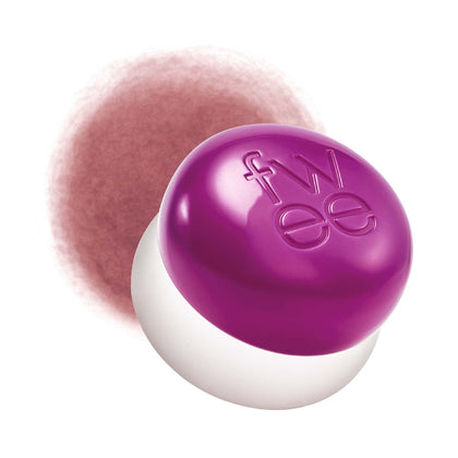 fwee Lip&Cheek Blurry Pudding Pot front view in Mauve Brown