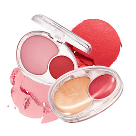 fwee Mellow Dual Blush RD02 Another Me front view with jelly texture