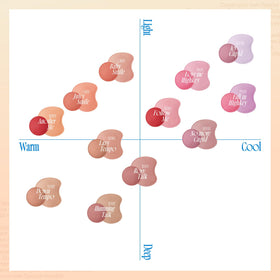 fwee Mellow Dual Blush RD02 Another Me swatch on skin