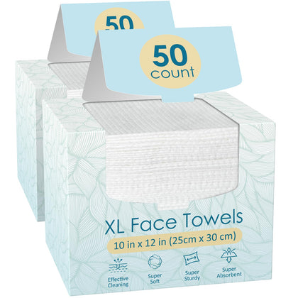 Fygrip Disposable Face Towels 10” x 12” pack front view