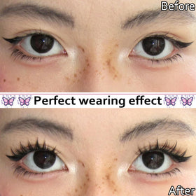 Fyonas Lash Clusters displayed on a makeup table