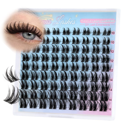 Fyonas Manga Lash Clusters packaging front view