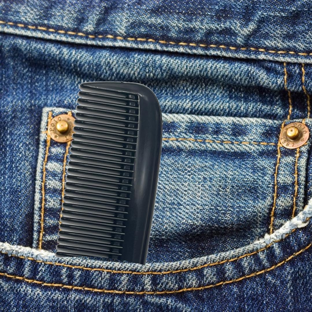 G.B.S Pocket Comb black used on beard