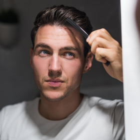 G.B.S pocket combs compact size in hand