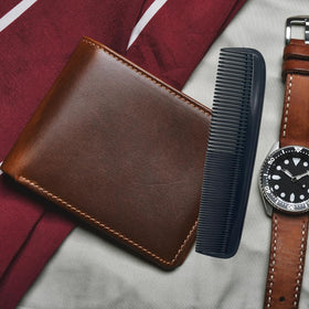 G.B.S pocket combs in a travel bag